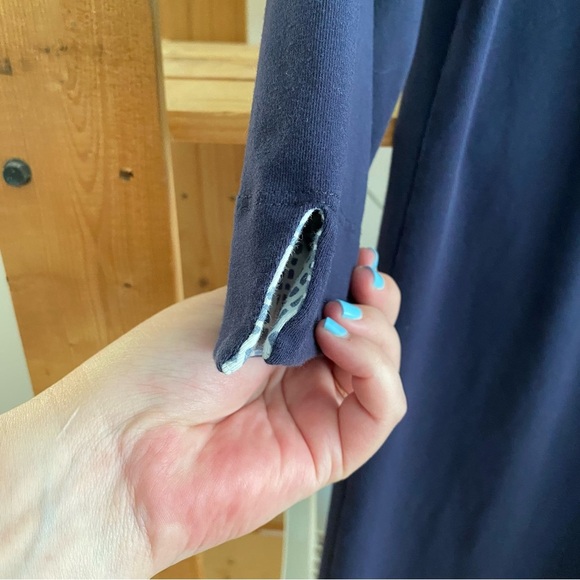 Spartina 449 Navy Blue Camilla Polo Shirt Dress XS - Picture 9 of 16